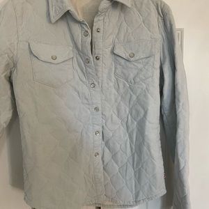 Corduroy button down. Could be a jacket
